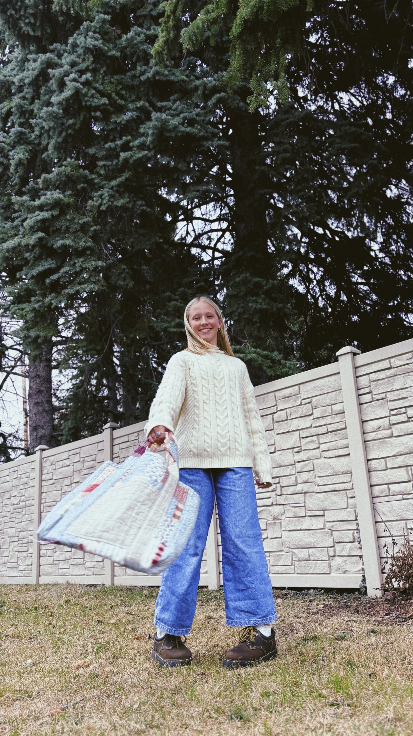 Marisa Patchwork Tote - Americana