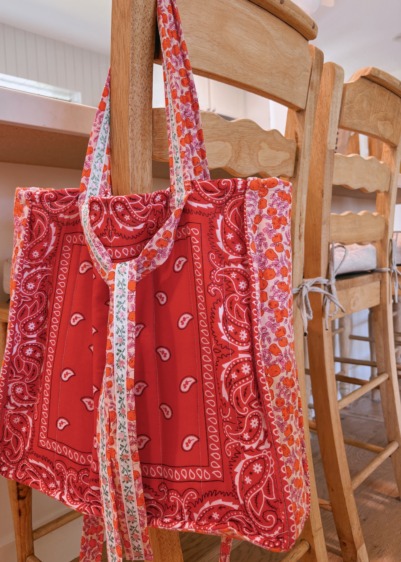 Boren Bandana Bag (CHERRY)